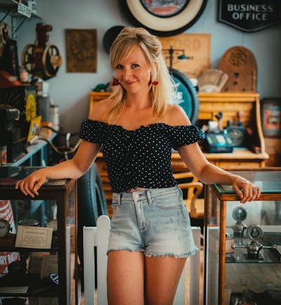 Woman in a maker space workshop